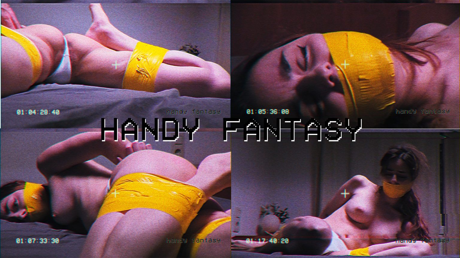 Wrapped and Spanked While She Struggles